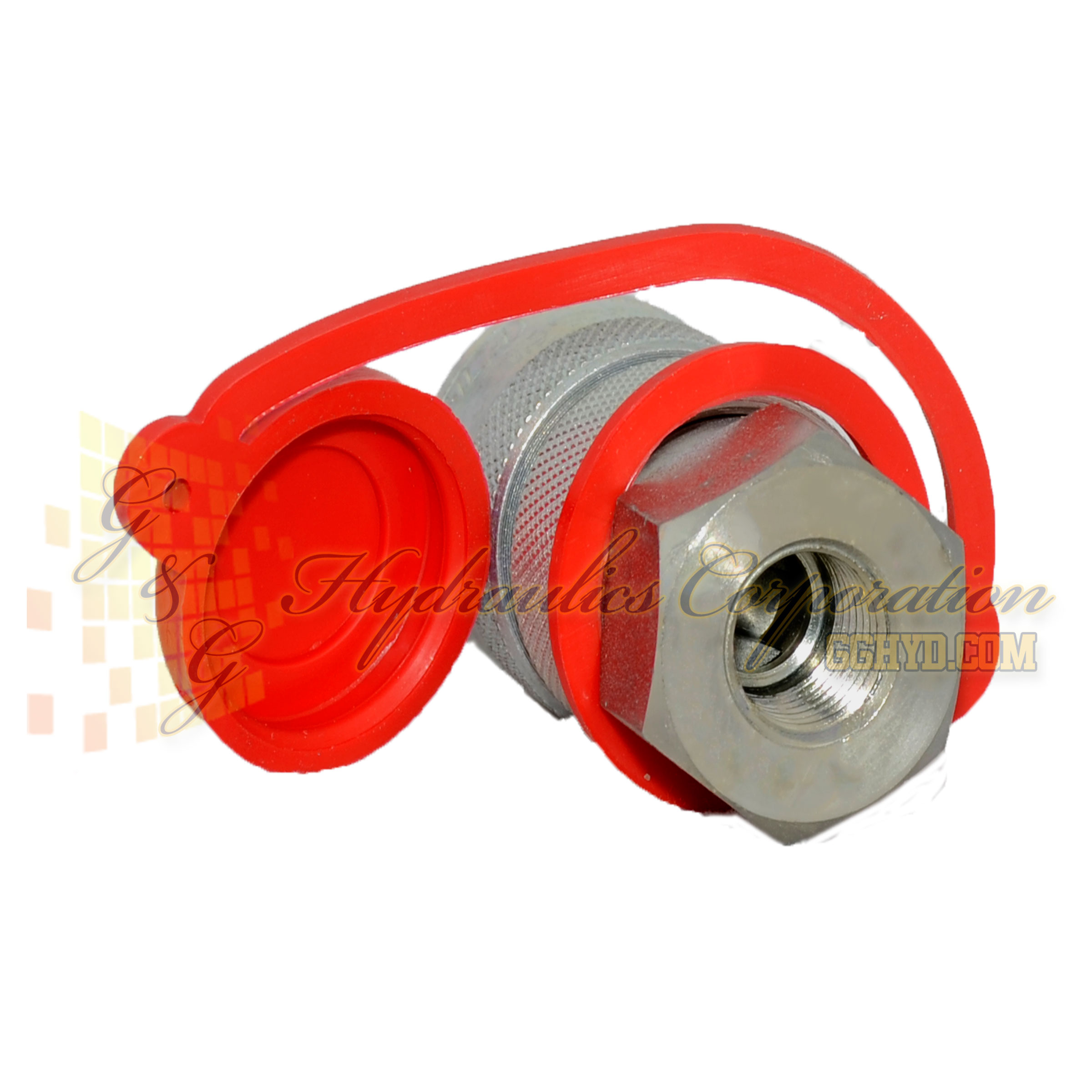 10-115-1222 CEJN Quick Disconnect Coupler, 1/4" BSPP Female Threads w/ Locking Ring, 14,500 PSI (1000 bar)