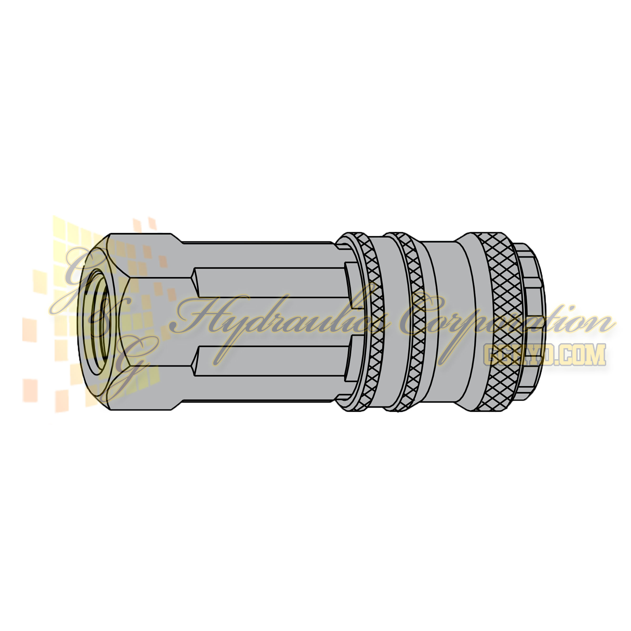 10-320-1204 CEJN Standard and Vented Safety Coupler, 3/8" BSPP Female Threads