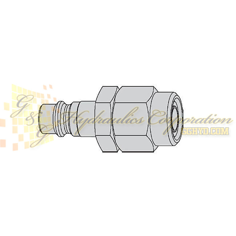 10-320-5066 CEJN Quick Disconnect Nipple, 7/16" (11x16 mm) Stream-Line Connection, 232 PSI (16 bar)