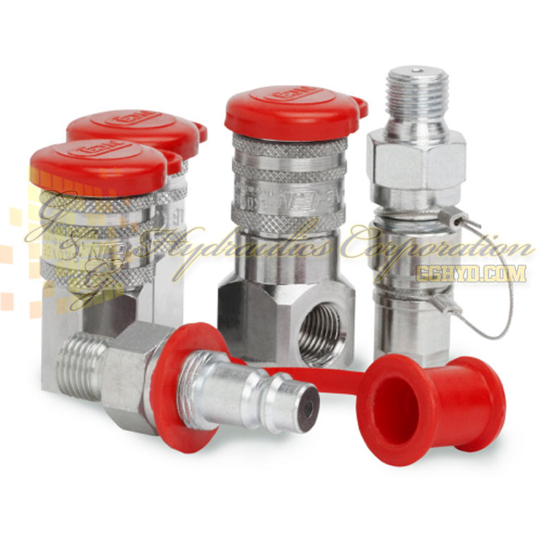 10-358-6287 CEJN Nipples With Valve Male Thread G 1/4" Connection