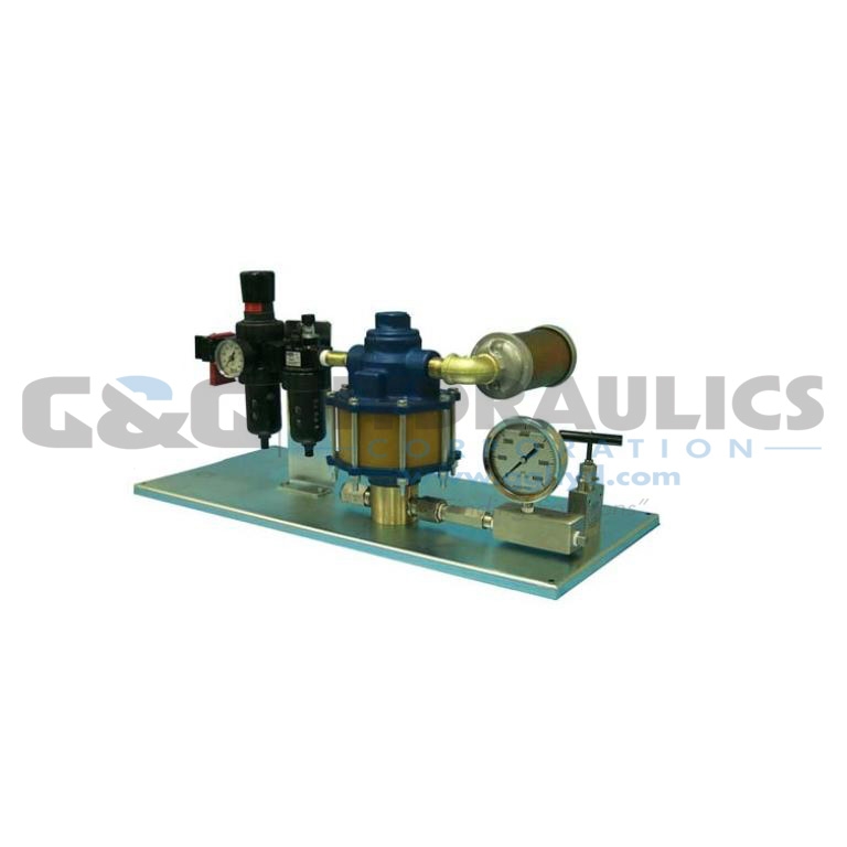 40-5000W160 SC Hydraulic Power Unit, Aluminum/Bronze, 10-5 Series Pump, 280:1 Ratio