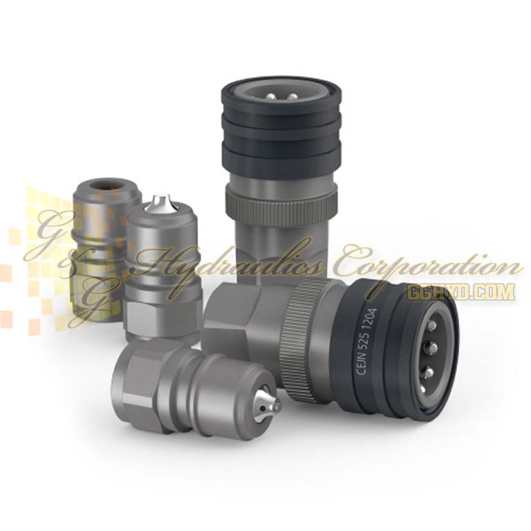 10-525-1234 CEJN Series 525, DN 10 Coupling With Pressure Eliminator Female Thread G 3/8" Connection