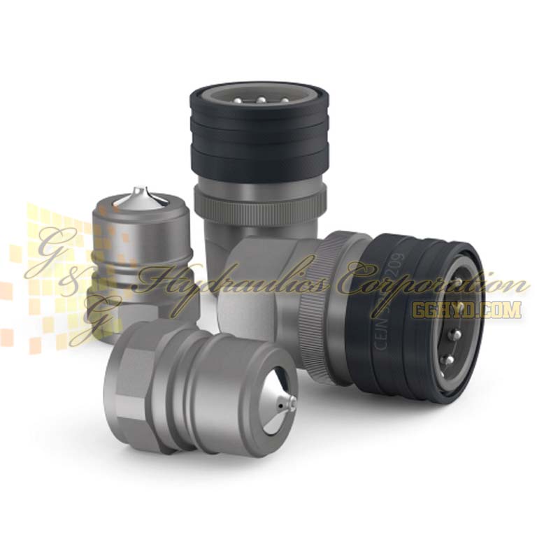 10-525-5209 CEJN Series 525, DN 25 Nipples Without Valve Female Thread G 1" Connection
