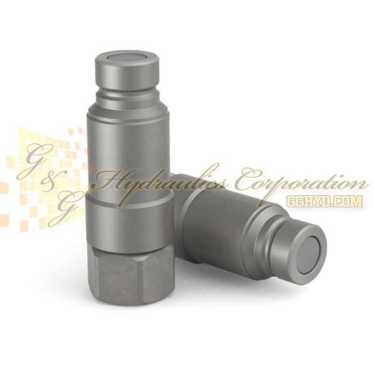 10-564-6105 CEJN Series 564, DN12.5 Nipples With Pressure Eliminator  Female Thread RC 1/2" (BSPT) Connection
