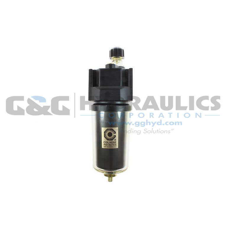 27L6-S Coilhose 27 Series 3/4" Lubricator, Metal Bowl with Sight Glass UPC #029292128957