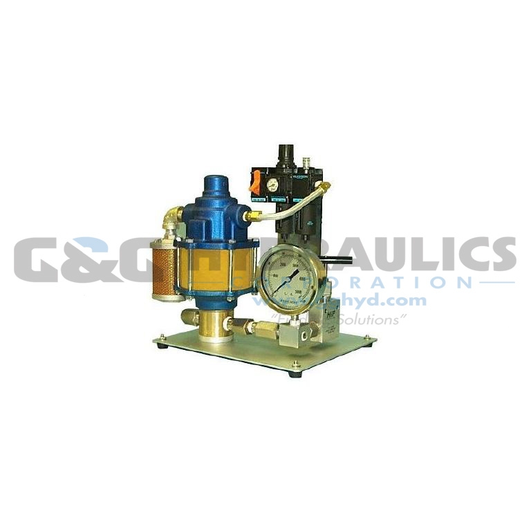 30-4000W020 SC Hydraulic Power Unit, Aluminum/Bronze, 10-4 Series Pump, 35:1 Ratio
