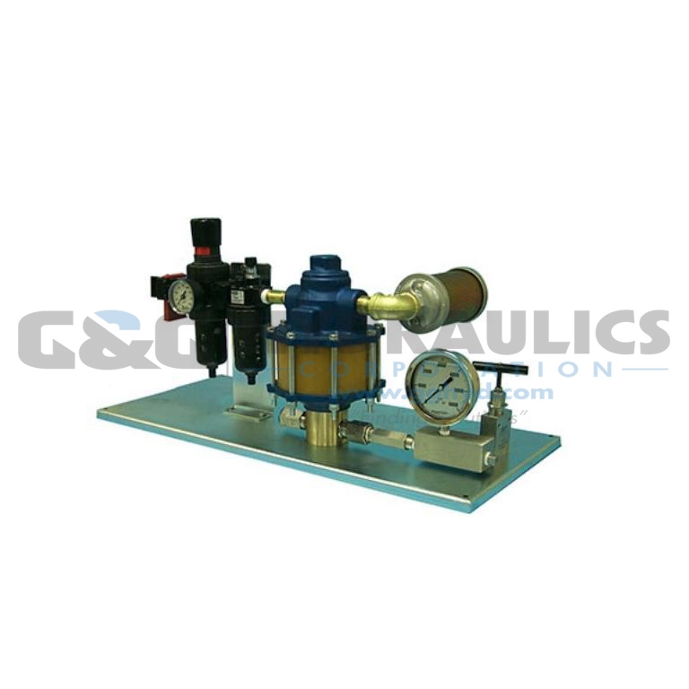 40-5000W005 SC Hydraulic Power Unit, Aluminum/Bronze, 10-5 Series Pump, 10:1 Ratio
