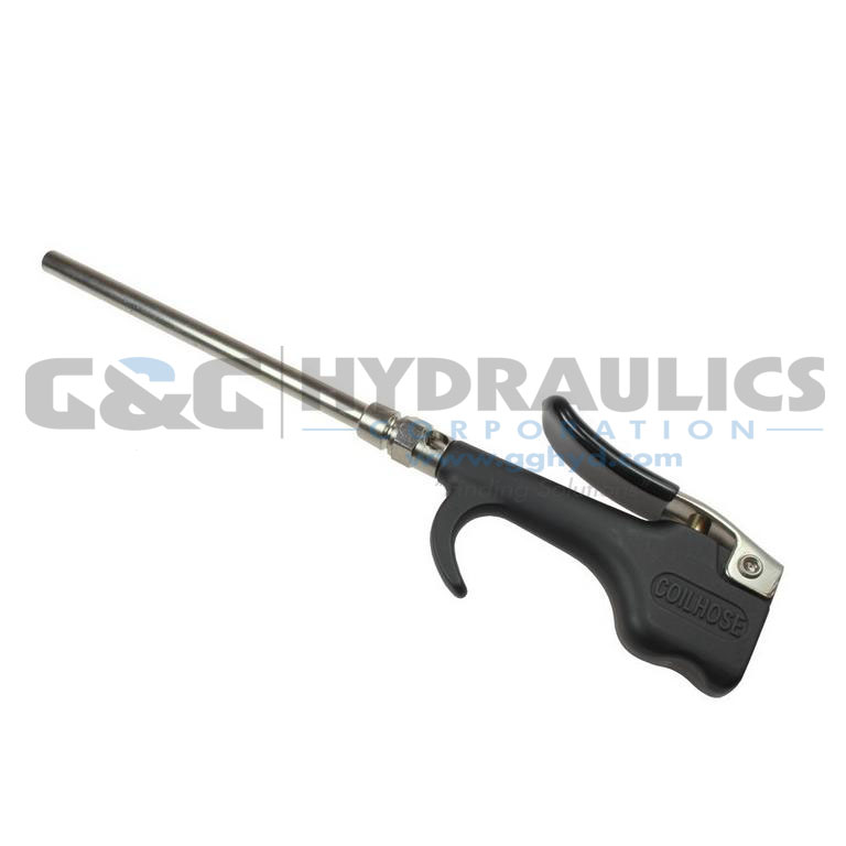 608P-S Coilhose Premium 600 Series Blow Gun. 8" Safety Extension UPC #029292223362