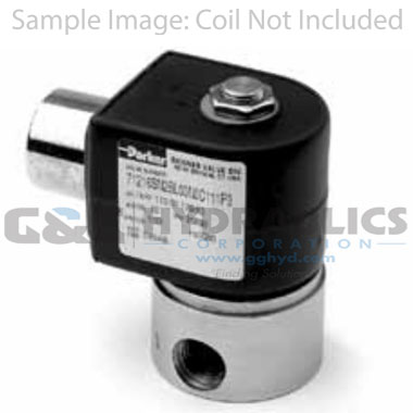 71225SN2EF00 Parker Skinner 2 Way Normally Open 1/4" NPT Direct Acting Stainless Steel Pressure Vessel (Valve Body)
