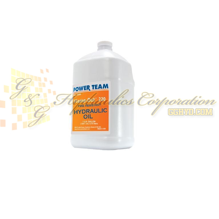 9640 SPX Power Team Hydraulic Flame-Out Oil 2.5 Gallon UPC #662536128179