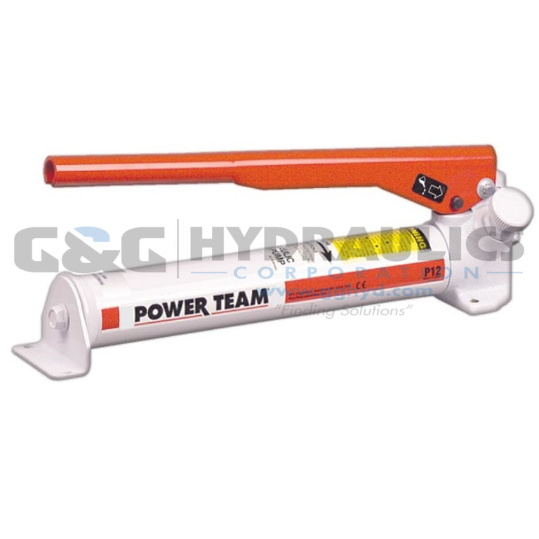 P55 SPX Power Team Hand Pump, 1 Speed 0.160 Cu.in Stroke UPC #662536002592