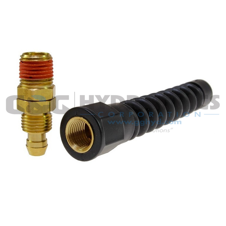 PSM0606SR Coilhose Reusable Strain Relief Swivel, 3/8" ID x 3/8" MPT UPC #029292282529