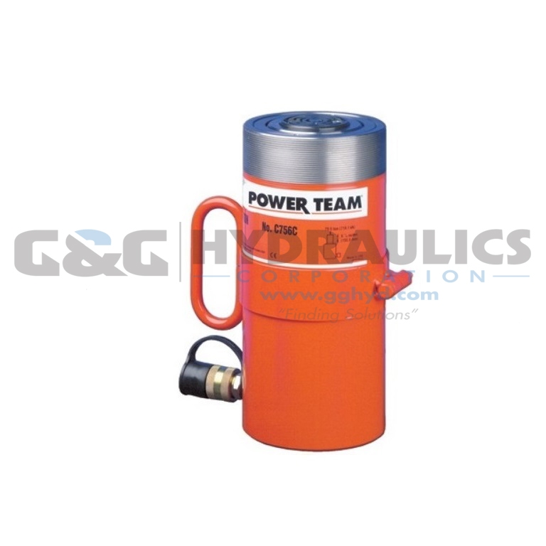 C556C SPX Power Team Cylinder 55 Ton Capacity 6-1/4” Stroke UPC #662536000369