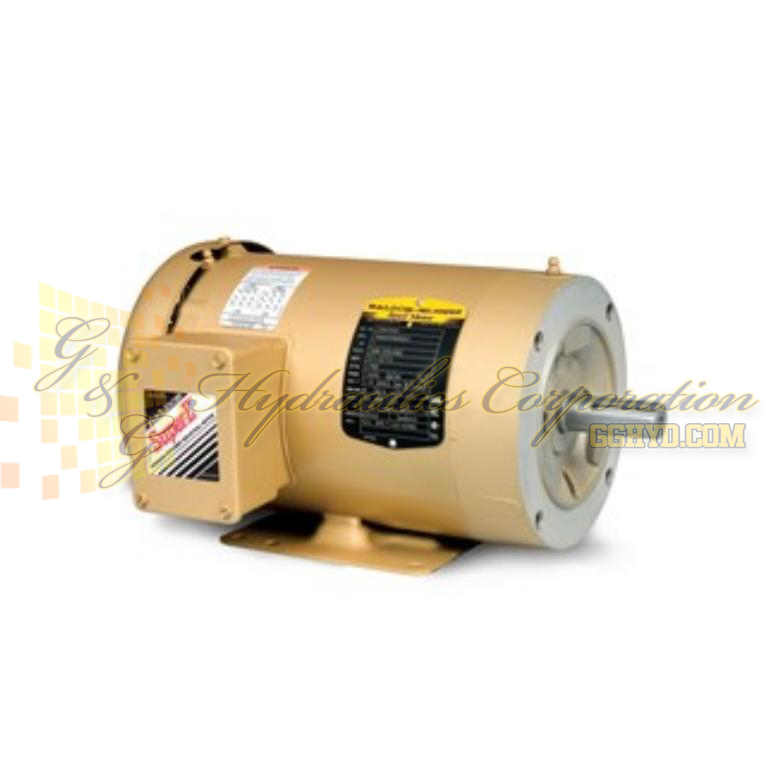 CEM3554 Baldor Three Phase, Totally Enclosed, C-Face, Foot Mounted 1 1/2HP, 1760RPM, 56C Frame UPC #781568422755