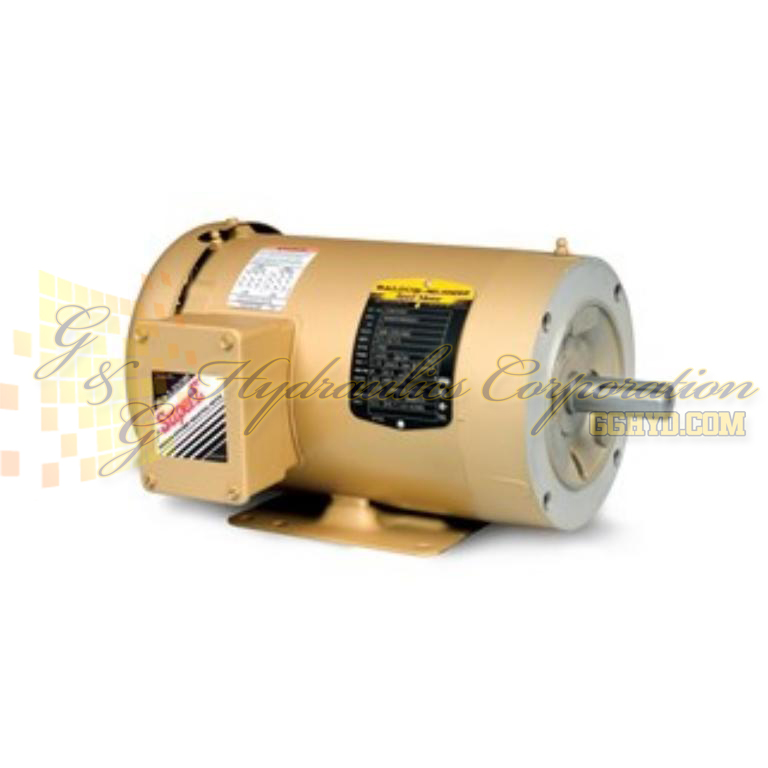 CEM3556 Baldor Three Phase, Totally Enclosed, C-Face, Foot Mounted 1HP, 1155RPM, 56C Frame, N UPC #781568815489