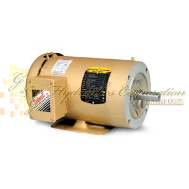 CEM3611T-5 Baldor Three Phase, Totally Enclosed, C-Face, Foot Mounted 3HP, 1760RPM, 182TC Frame UPC #781568546345