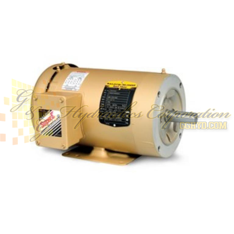 CEM3704T Baldor Three Phase, Totally Enclosed, C-Face, Foot Mounted 3HP, 1160RPM, 213TC Frame UPC #781568538258