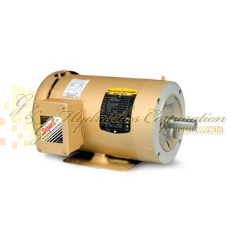 CEM3709T Baldor Three Phase, Totally Enclosed, C-Face, Foot Mounted 7 1/2HP, 3520RPM, 213TC Frame UPC #781568541449
