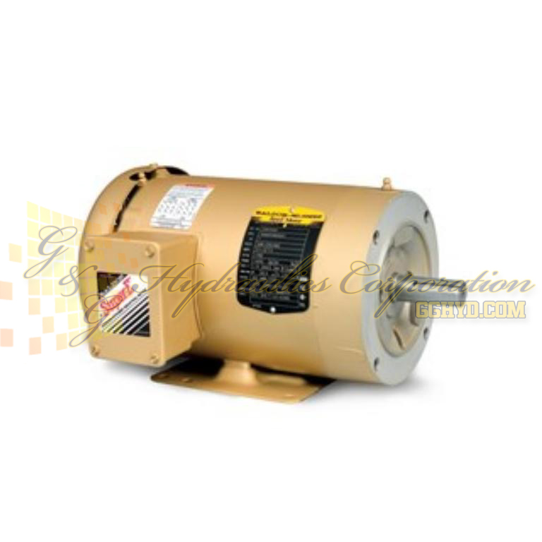 CEM3713T Baldor Three Phase, Totally Enclosed, C-Face, Foot Mounted 15HP, 3500RPM, 215TC Frame UPC #781568603628