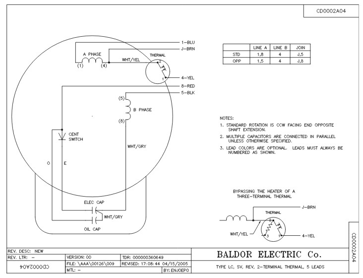 Baldor Single Phase 230V Motor Wiring Diagram from www.gghyd.com