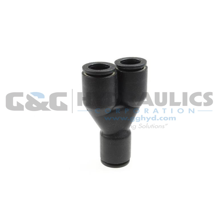 CL31400608 Coilhose Coilock Union "Y", 6 mm x 8 mm UPC #029292926317