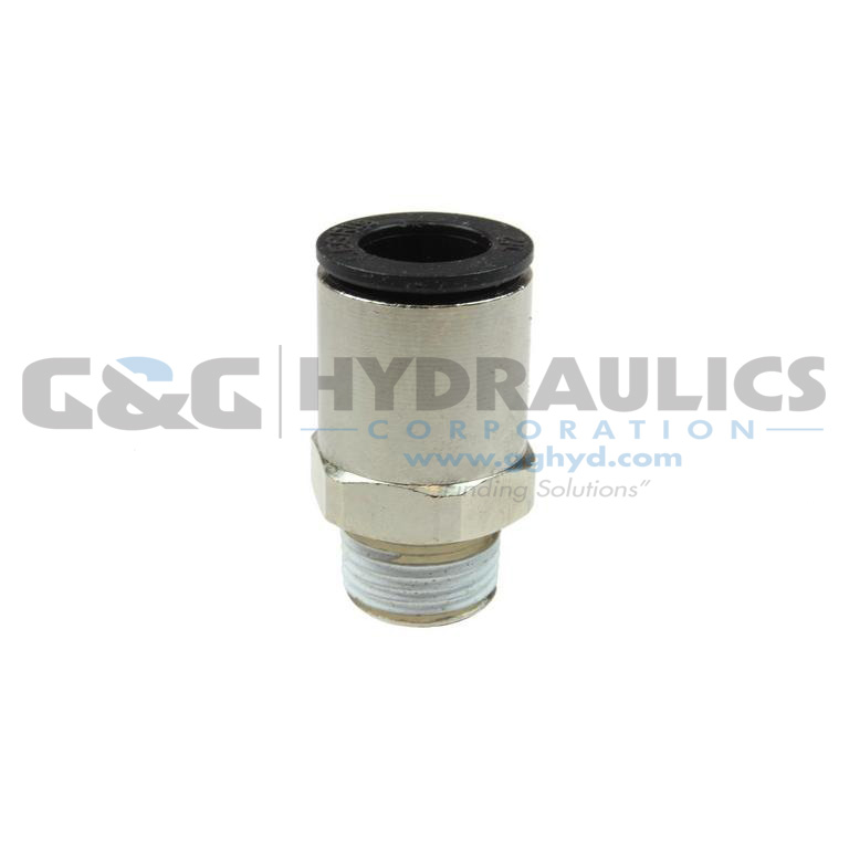 CL680608 Coilhose Coilock Male Connector, 3/8" OD x 1/2" MPT UPC #029292357814