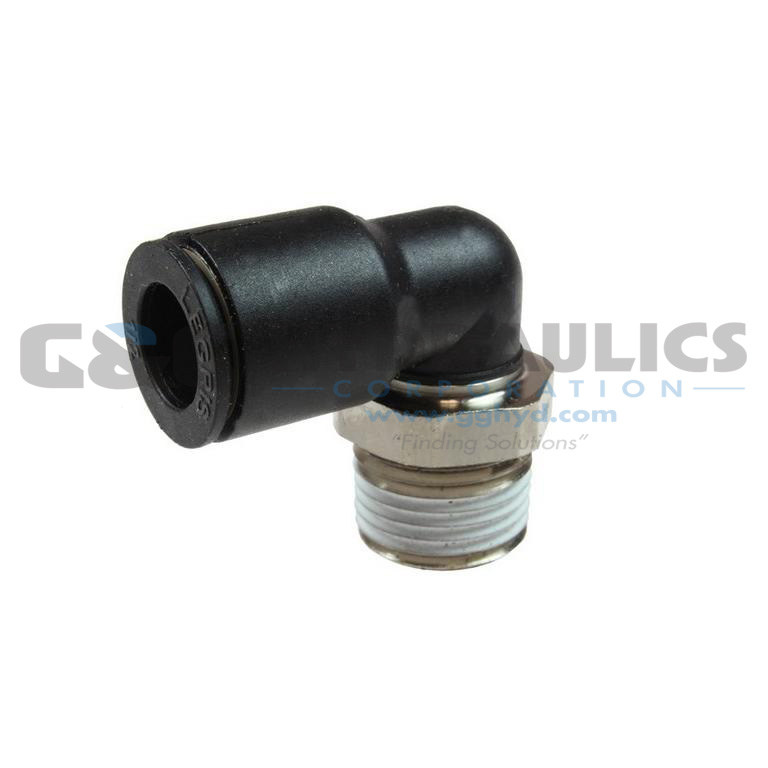 CL690302S Coilhose Coilock Male Swivel Elbow, 3/16" OD x 1/8" MPT UPC #029292891615