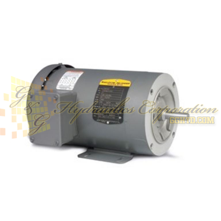 CM3534 Baldor Three Phase, Totally Enclosed, C-Face, Foot Mounted 1/3HP, 1725RPM, 56C Frame UPC #781568110102