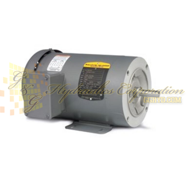 CM3538-5 Baldor Three Phase, Totally Enclosed, C-Face, Foot Mounted 1/2HP, 1725RPM, 56C Frame UPC #781568294611
