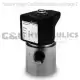 71215SN33N00N0C322C2 Parker Skinner 2-Way Normally Closed Direct Acting Stainless Steel Solenoid Valve 24V DC Conduit Housing.