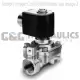 7321GBN99N00N0C111C1 Parker Skinner 2-Way Normally Closed Pilot Operated Internal Pilot Supply Brass Solenoid Valve 12V DC Conduit Housing-1