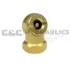 CH10-DL Coilhose Brass Closed Check Ball Chuck, 1/4