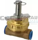 08FS5C2432ACH Parker Gold Ring 2-Way Normally Closed 1/2" Piloted Diaphragm, Brass Pressure Vessel