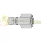 10-315-5102 CEJN Quick Disconnect Nipple, 1/4" Female BSPP Connection, 232 PSI (16 bar)