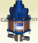10-5000W015 SC Hydraulic 10-5 Series Air Operated Pump, Buna N Seals, Aluminum Bronze, 25:1 Pressure Ratio 