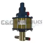 D6000B25-M105 SC Hydraulics Pump, Aluminum Bronze (015) Dry Lube Air Drive with Mounting Brackets