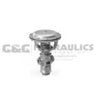 103861 (Catalog # L204-0003) Parker Sinclair Collins Valves 3-Way Normally Closed Soft Seated Valve, 500 psi, 1/4" PTFE Ports