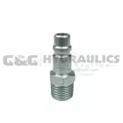 1201-DL Coilhose 1/2" Industrial Connector, 1/2" MPT, with Display Packaging UPC #029292100403