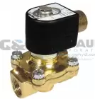 12F22C2148A3F Parker Gold Ring 2-Way Normally Closed 3/4" Piloted Diaphragm, Brass Pressure Vessel