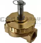 12FS5C2448ACH Parker Gold Ring 2-Way Normally Closed 3/4" Piloted Diaphragm, Brass Pressure Vessel