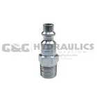 1501-DL Coilhose 1/4" Industrial Connector, 1/4" MPT, with Display Packaging UPC #029292116398