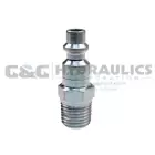 1503 Coilhose 1/4" Industrial Connector, 3/8" MPT UPC #029292116572