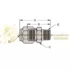 15061 Hytec Fitting, Male Connector UPC #662536045063