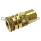 150B Coilhose 1/4" Industrial Coupler, 1/4" FPT (Brass) UPC #029292115599