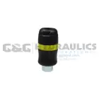 150CSE Coilhose 1/4" Industrial Composite Safety Coupler, 1/4" FPT UPC #029292929929