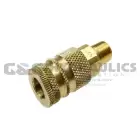 152 Coilhose 1/4" Industrial Coupler, 1/4" MPT UPC #029292115735