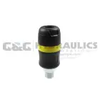 152CSE Coilhose 1/4" Industrial Composite Safety Coupler, 1/4" MPT UPC #029292929936