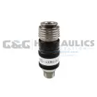 152USE Coilhose 5-in-1 Automatic Safety Exhaust Coupler 1/4" Body, 1/4" MPT UPC #029292107563