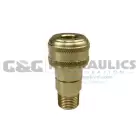155A Coilhose 1/4" Automatic Industrial Coupler, 3/8" MPT UPC #029292116022