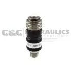 155USE Coilhose 5-in-1 Automatic Safety Exhaust Coupler 1/4" Body, 3/8" MPT UPC #029292107587